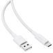 Кабель ACEFAST C18-04 USB-A to USB-C плетеный зарядный дата-кабель White