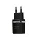 Сетевое зарядное устройство Hoco C12 Smart dual USB charger Black