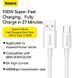 Baseus Superior Series Fast Charging Data Cable USB to Type-C 100W 1.5m Moon White