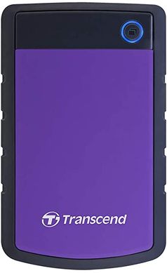 Купити Жорсткий диск зовнішній Transcend USB 3.0 StoreJet 25H3P 2TB 2,5" Чорно-пурпуровий