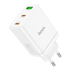 Купити Мережевий зарядний пристрій Hoco N33 Start White