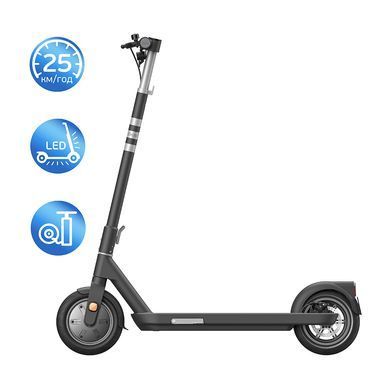 Купити Електросамокат OKAI ES10-NEON Lite Black 9", 300(600)W, 7.8Ah, 30km, 25km\h, 20%, NFC, App,15kg