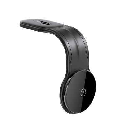 Купити Автотримач для телефона ACEFAST D21 Velcro in-car wireless charging holder Black