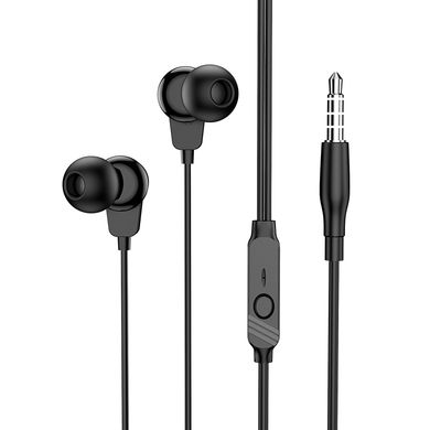 Купити Наушники Borofone BM64 Goalant universal earphones with mic Black