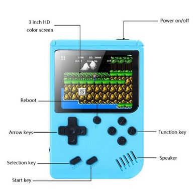 Купити Портативная игровая консоль GameX MKL800 Blue