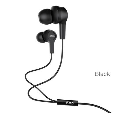 Купити Дротові навушники Hoco M50 Daintiness universal Black