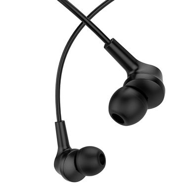 Купити Дротові навушники Hoco M50 Daintiness universal Black