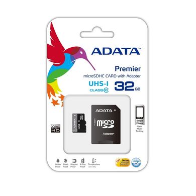 Купити Карта пам'яті A-DATA microSDHC Premier 32GB Class 10 UHS-I R-85MB/s