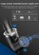 АЗП Baseus Y type dual USB+cigarette lighter extended car charger 3.1 A Black