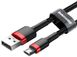 Кабель Baseus Cafule microUSB USB 1.5 A 2m Black-Red