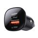 Автомобільний зарядний пристрій ACEFAST B1 mini 38W(USB-C+USB-A) dual-port metal car charger USB-A Black