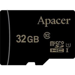 Купити Карта пам'яті Apacer microSDHC 32GB Class 10 UHS-I W-20MB/s R-80MB/s Без адаптера