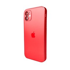 Купити Скляний чохол з MagSafe AG Glass Apple iPhone 11 Cola Red