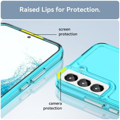 Купити Прозрачный чехол Cosmic Samsung Galaxy S23 Plus Transparent Blue