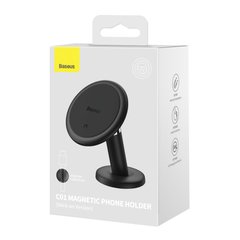 Купити Тримач Baseus C01 Magnetic Phone Holder (Stick-on Version) Black