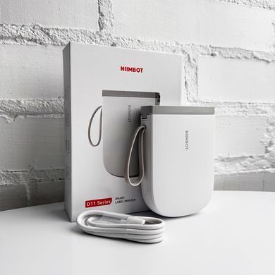 Купити Термопринтер для друку наклейок NIIMBOT D11_H White