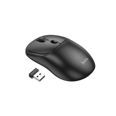 Купити Маніпулятор миша HOCO GM25 Royal dual-mode business wireless mouse Dark Night Black