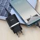 Сет HOCO C12Q Smart QC3.0 зарядного устройства (Type-C) 18W Black