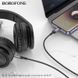 Переходник BOROFONE BL24 Graceful digital audio conversion cable iP Metal Grey