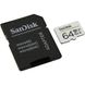 Карта пам'яті SanDisk microSDXC High Endurance 64GB Class 10 UHS-I (U3) V30 до 40 МБ/с R-100MB/s +SD-адаптер