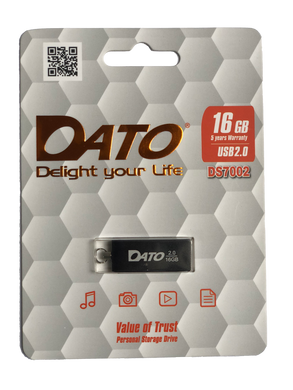 Купити Флеш-накопичувач DATO USB2.0 DS7002 16GB Black