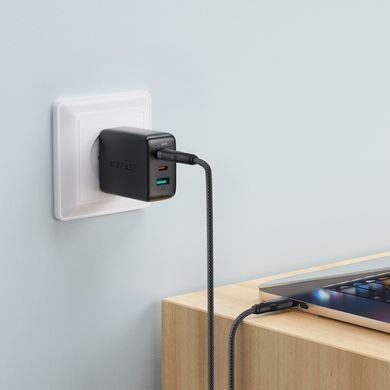 Купити Кабель ACEFAST C8-03 USB-C to USB-C зарядный дата-кабель Black