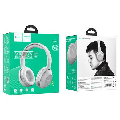 Купити Бездротові навушники Hoco W33 Art sount Bluetooth 5.0 Gray