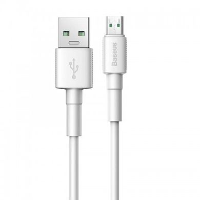 Купити Кабель Baseus Mini Cable microUSB USB 2.4 A 1m White