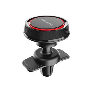 Купити Держатель Borofone Journey series in-car phone holder for air outlet Black-Red