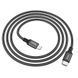 Кабель HOCO X14 Type-C to iP 3A, 20W, 1m, нейлон, алюминиевые коннекторы, Черный