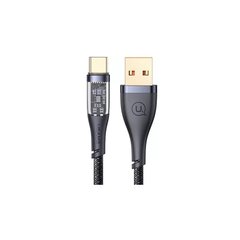 Купити Кабель Usams USB Type-C 6 А 66W 1,2m Black