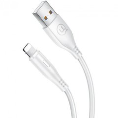 Купити Кабель Usams US-SJ266 U18 Round lightning Cable USB Lightning 1m White