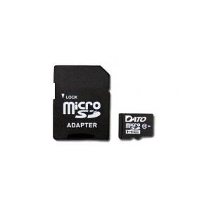 Купити Карта пам'яті DATO microSDHC 32GB Class 10 +SD-адаптер