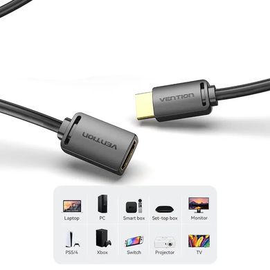Купити Кабель Vention AHCBF HDMI to HDMI 1 м Black