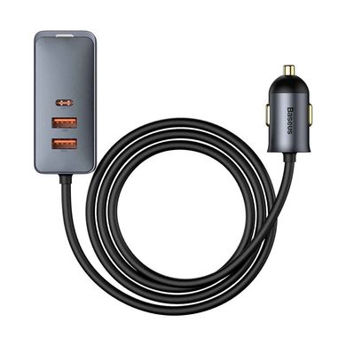 Купити Автомобильное зарядное устройство Baseus Share Together PPS multi-port USB-A/Type-C Gray