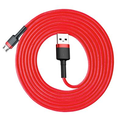 Купити Кабель Baseus Cafule microUSB USB 1.5 A 2m Червоний+Червоний