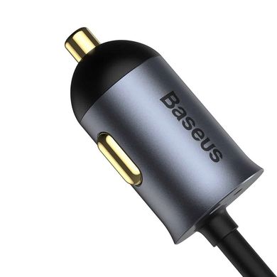 Купити Автомобільний зарядний пристрій Baseus Share Together PPS multi-port USB-A/Type-C Gray