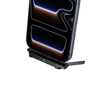 Купити Тримач для телефона HOCO UA47A Type-C male to Type-C female holder-adapter Black
