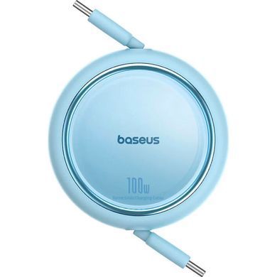 Купити Кабель Baseus Free2Draw Mini Retractable Charging Cable Type-C to Type-C 100W 1m Galaxy Blue