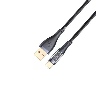 Купити Кабель Usams SJ572 USB Type-C 6 А 66W 1,2 m Black
