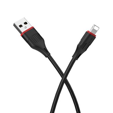 Купити Кабель Borofone BX17 Enjoy Lightning USB 2A 1m Black