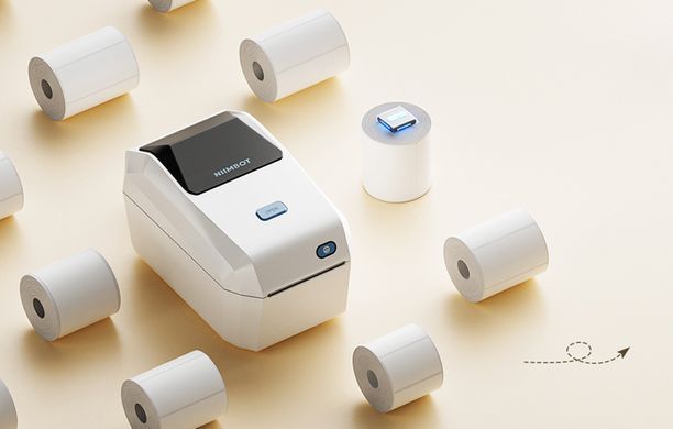 Купити Термопринтер для печати наклеек NIIMBOT K3_W Lvory white (1AE10271603)