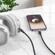 Аудiокабель HOCO UPA27 Spirit transparent digital audio conversion cable iP Black