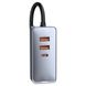 Автомобільний зарядний пристрій Baseus Share Together PPS multi-port USB-A/Type-C Gray