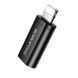 Адаптер BOROFONE BV26A iP male to Type-C female USB2.0 adapter Black