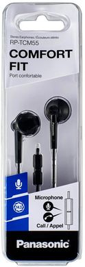 Купити Навушники Panasonic RP-TCM55GC-K 3.5 мм (mini-Jack) Black