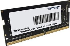 Купити Оперативна пам'ять Patriot DDR4 Signature Line 16GB CL19 SODIMM Black/Grey
