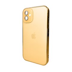 Купити Скляний чохол з MagSafe AG Glass Apple iPhone 12 Gold