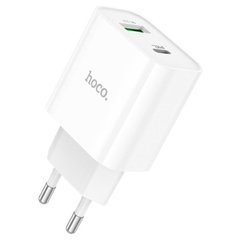 Купити Мережевий зарядний пристрій Hoco C80A Plus Rapido White
