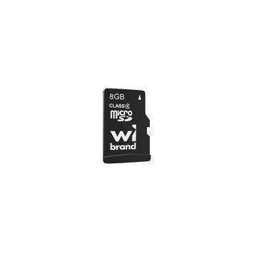 Купити Карта пам'яті microSDHC Wibrand 8Gb class 4
